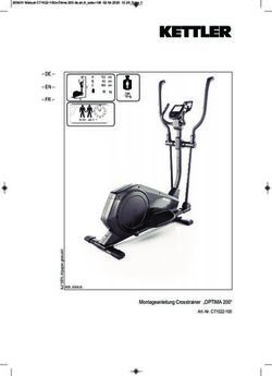 Montageanleitung Crosstrainer "OPTIMA 200" - Art.-Nr. CT1022-100 - Sport-Tiedje