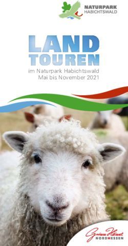 Im Naturpark Habichtswald Mai bis November 2021