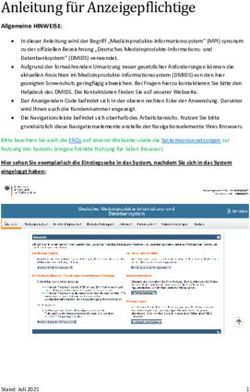 ANLEITUNG FU R ANZEIGEPFLICHTIGE - BFARM