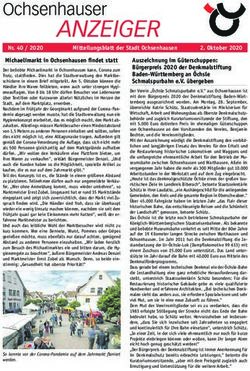 ANZEIGER - Stadt Ochsenhausen
