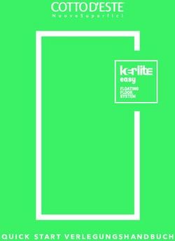 QUICK START VERLEGUNGSHANDBUCH - Cotto d'Este