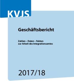 2017/18 Geschäftsbericht Zahlen - Daten - Fakten zur Arbeit des Integrationsamtes - KVJS
