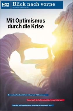 Mit Optimismus durch die Krise - Corinna B&auml;thge