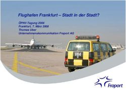 Flughafen Frankfurt - Stadt in der Stadt? - &Ouml;PNV-Tagung 2008 Frankfurt, 7. M&auml;rz 2008 Thomas Uber Unternehmenskommunikation Fraport AG