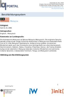 Berufsbildungssystem Malaysia - BQ-Portal