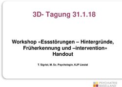 3D- Tagung 31.1.18 Workshop "Essst&ouml;rungen - Hintergr&uuml;nde, Fr&uuml;herkennung und -intervention" Handout
