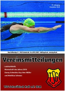 Vereinsmitteilungen - TSG Schw&auml;bisch Hall
