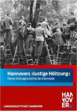 Hannovers lustige Höltzung - Kleine Kulturgeschichte der Eilenriede