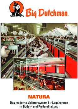 NATURA Das moderne Volierensystem f&uuml;r Legehennen in Boden- und Freilandhaltung