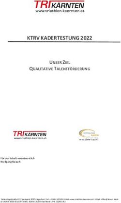 KTRV KADERTESTUNG 2022 - UNSER ZIEL QUALITATIVE TALENTF&Ouml;RDERUNG - K&auml;rntner Triathlonverband