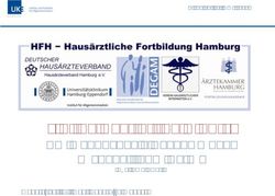 "In the Heat of the Night" - Perimenopausale Beschwerden Krankheit oder Natur Moderation: Dr. med. Hans-Otto Wagner - UKE
