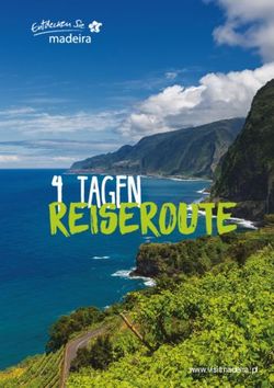 REISEROUTE www.visitmadeira.pt - Turismo da Madeira