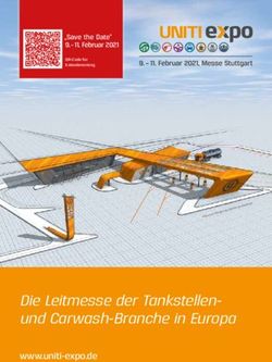 Die Leitmesse der Tankstellen- und Carwash-Branche in Europa - www.uniti-expo.de - "Save the Date" 9 - 11. Februar 2021 - UNITI expo