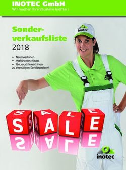 Sonder-verkaufsliste 2018 - INOTEC GmbH Wir machen Ihre Baustelle leichter!