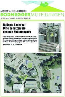 Rathaus Bodnegg - Bitte benutzen Sie unseren Hintereingang