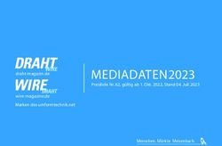 MEDIADATEN 2023 draht-magazin.de