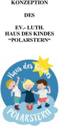 KONZEPTION DES EV.- LUTH. HAUS DES KINDES "POLARSTERN"