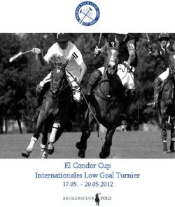 El Condor Cup Internationales Low Goal Turnier 17.05 20.05.2012