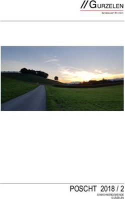 POSCHT 2018 / 2 - Gemeinde Gurzelen