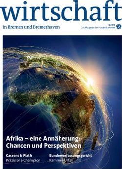 Afrika - eine Ann&auml;herung: Chancen und Perspektiven - Cassens & Plath Pr&auml;zisions-Champion Bundesverfassungsgericht Kammer-Urteil - Handelskammer Bremen