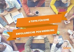 POS WERBUNG 6 TIPPS F&Uuml;R EINE - Stafix