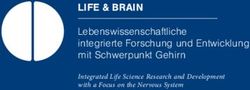 LIFE & BRAIN Lebenswissenschaftliche integrierte Forschung und Entwicklung mit Schwerpunkt Gehirn