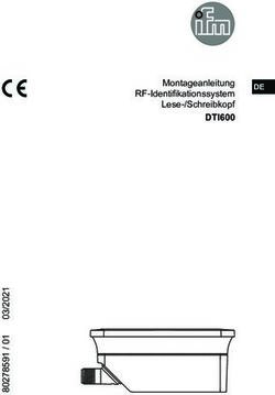 DTI600 Montageanleitung RF-Identifikationssystem Lese-/Schreibkopf - DE - IFM
