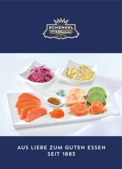 AUS LIEBE ZUM GUTEN ESSEN SEIT 1883 - Schenkel ...