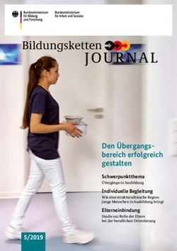 JOURNAL - Bundesministerium f&uuml;r Bildung und Forschung