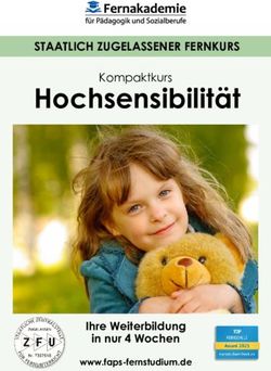 HOCHSENSIBILIT&Auml;T STAATLICH ZUGELASSENER FERNKURS - IHRE WEITERBILDUNG IN NUR 4 WOCHEN - MEINE FERNAKADEMIE