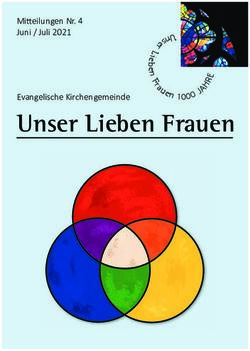 Unser Lieben Frauen Mi eilungen Nr. 4 Juni / Juli 2021 Evangelische Kirchengemeinde - Bremische ...