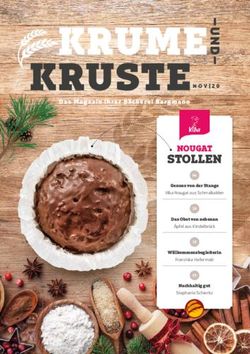 STOLLEN NOUGAT Das Magazin Ihrer B&auml;ckerei Bergmann - B&auml;ckerei Bergmann