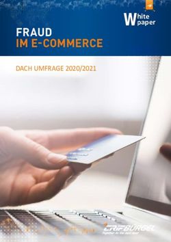 FRAUD IM E COMMERCE DACH UMFRAGE 2020/2021 - hite paper - CREDITBUERO.DE