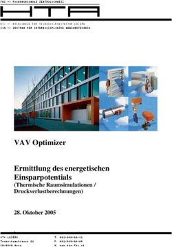 VAV Optimizer Ermittlung des energetischen Einsparpotentials