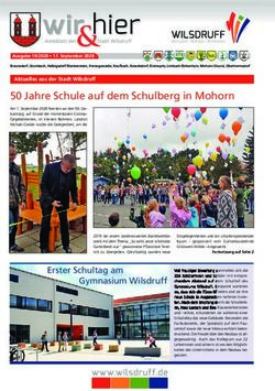 50 Jahre Schule auf dem Schulberg in Mohorn - Stadt Wilsdruff