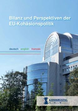 Bilanz und Perspektiven der EU-Kohäsionspolitik - deutsch english francais - Kreis Lippe