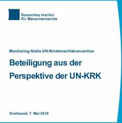 Beteiligung aus der Perspektive der UN-KRK - Monitoring-Stelle UN-Kinderrechtskonvention - Ombudschaft Jugendhilfe NRW