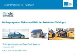 F&ouml;rderprogramm Elektromobilit&auml;t des Freistaates Th&uuml;ringen - Elektromobilit&auml;t in Th&uuml;ringen