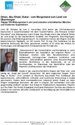 Oman, Abu Dhabi, Dubai - vom Morgenland zum Land von Übermorgen