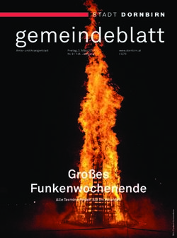 Gemeindeblatt - Großes Funken wochenende - STADT DORNBIRN - Dornbirn online