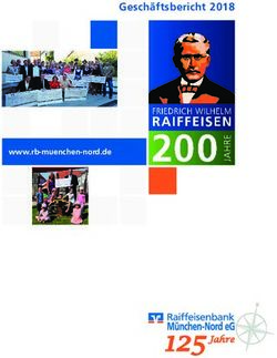 Gesch&auml;ftsbericht 2018 - www.rb-muenchen-nord.de