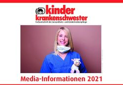 Media-Informationen 2021 - &Uuml;ber die Zeitschrift ...