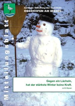 Gegen ein L&auml;cheln, hat der st&auml;rkste Winter keine Kraft - Oberhofen am Irrsee