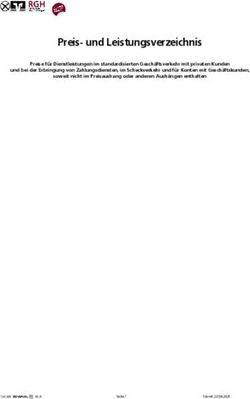 Preis- und Leistungsverzeichnis - Raiffeisenbank ...