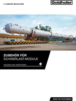 ZUBEHÖR FÜR SCHWERLAST-MODULE - ZUBEHÖR BROSCHÜRE - GEZOGEN UND ANGETRIEBEN