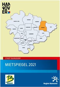 MIETSPIEGEL 2021 STADT BURGDORF - Hannover.de