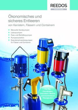 Ökonomisches und sicheres Entleeren - von Kanistern, Fässern und Containern