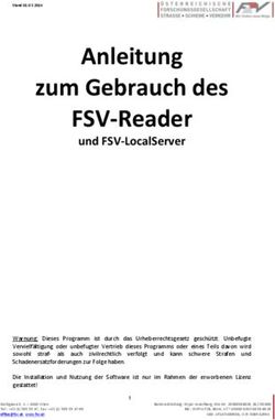 Anleitung zum Gebrauch des FSV-Reader - und FSV-LocalServer