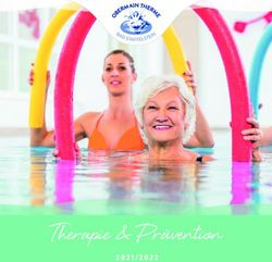 Therapie & Pr&auml;vention - Obermain Therme