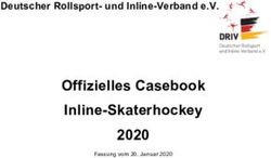 Offizielles Casebook Inline-Skaterhockey 2020 - Deutscher Rollsport- und Inline-Verband e.V - ISHD